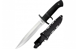 Cold Steel CS39LSSC OSS 8.25" Fixed Plain AUS-8A SS Blade/Black Textured Kray-Ex Handle Includes Sheath