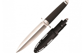Cold Steel CS-35AA San Mai Tai Pan 7.50" Fixed Spear Point Plain VG-10 San Mai Blade/ Black Textured/Oval Kray-Ex Handle Includes Sheath