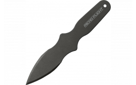 Cold Steel CS80STMB Micro Flight Thrower Fixed Plain Spear Point Black 550C Steel Blade/Handle