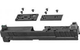 Springfield Armory XD4902 XD OSP 9mm Luger 4" Barrel, Black Steel Slide for Springfield XD with Optics Cut, Suppressor Height Night Sights, Includes Cover Plates