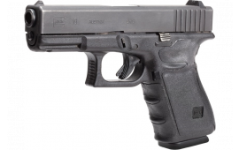 Hogue 17230 Wrapter Adhesive Grip made of Rubber with Black Finish & Grain Texture for Glock 19, 23, 32 & 38 Gen3