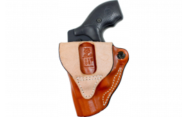 DeSantis Gunhide 019TB7WZ0 Mini Scabbard OWB Tan Leather Paper Fits Springfield Prodigy w/wo Red Dot Fits 4.25" Barrel Left Hand