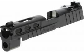 Sig Sauer 8900488 P226 Pro-Cut Slide Assembly Serrated Black Nitride Steel with Optics Cut & Ports for Sig P226