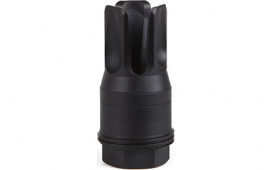 Sig Sauer SL55612X2825DEGF Clutch-Lok QD Flash Hider Black Stainless Steel with 1/2"-28 tpi Threads 2.10" OAL for 5.56mm Sig Taper-Lok Barrels