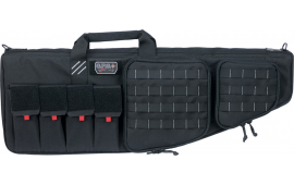 GPS Bags GPST32ARB Tactical AR Case 32" Black 1000D Nylon with Mag & Storage Pockets, Lockable Zippers, External Handgun Pocket & DuPont Teflon Coating
