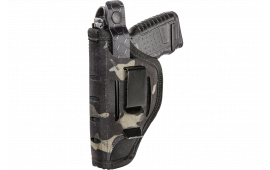 Sentry 35AH05BK Nylon IWB/OWB Black Nylon Belt Clip/Belt Slide Fits Med/Lg Semi-Auto 3.25-3.75" Barrel Ambidextrous