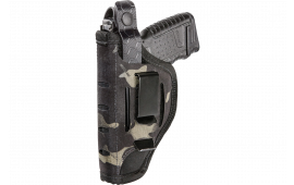 Sentry 35AH05MB Nylon IWB/OWB MultiCam Black Nylon Belt Clip/Belt Slide Fits Med/Lg Semi-Auto 3.25-3.75" Barrel Ambidextrous