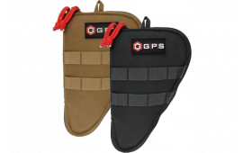 GPS Bags GPS1004CPCB Contoured with Black Finish with Lockable Zipper for 4" or Less Barrel Handgun