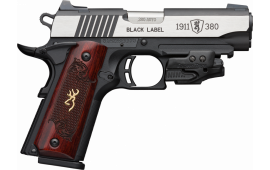 Browning 051-952492 1911 380 BLKLBL 3D CT 4.25