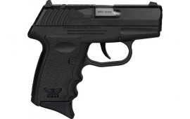 SCCY Industries CPX3CBBKRDRG3 CPX-3 Gen 3 RDR 10+1 2.96" Black Polymer/Serrated Black Nitride Stainless Steel Slide/Finger Grooved Black Polymer Grip