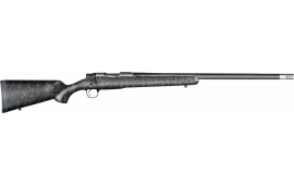 Christensen Arms 8010631300 Ridgeline FFT 3+1 20" Carbon Fiber/Threaded Barrel, Stainless Steel, Black with Gray Accents Stock