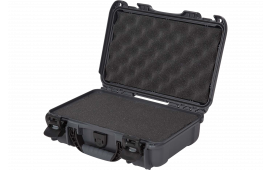Nanuk 9091007 909 Waterproof & Airline Approved Graphite Resin with Cubed Foam 11.44" L x 7" W x 3.68" H Interior Dimensions