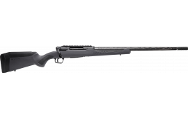 Savage Arms 57898 Impulse Mountain Hunter 4+1 22" Threaded Proof Research Carbon Fiber Barrel, Gray AccuStock with Black Rubber Cheek Piece and Grips