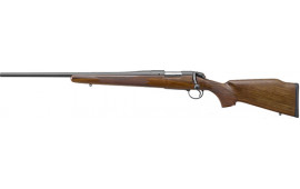 Bergara Rifles B14L002L B-14 Timber 4+1 24", Graphite Black Cerakote, Walnut Monte Carlo Stock (Left Hand)