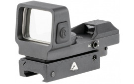 Aim Sports RT503F Reflex Full-Size Matte Black 1x33mm Dual Illuminated (Green/Red) Multi Reticle