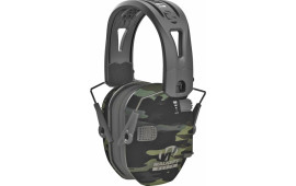 Walker's GWP-RSEMRH-MCCG Razor Slim Electronic Muff 23 dB Over the Head Polymer Gray MultiCam Ear Cups with Black Tacti-Grip Headband