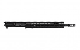 Aero Precision M4E1 Enhanced Gas Piston Complete Upper with 14.5" 5.56 Mid-Length Barrel & 12.7" Enhanced M-LOK Handguard - Anodized Black - APAR100217M72