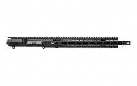Aero Precision M5E1 Enhanced 18" .308 CMV Complete Upper Receiver with 16.6" Enhanced M-LOK Handguard - Anodized Black - APAR308233M25