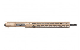 Aero Precision M5E1 Complete Upper, 18" .308 Rifle Barrel, 16.6" Enhanced Handguard - FDE Cerakote - APAR308253M25