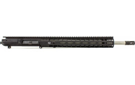 Aero Precision M5E1 Enhanced 18" .308 Stainless Steel Complete Upper Receiver with 15" Enhanced Gen 2 M-LOK Handguard - Anodized Black - APAR308554M26