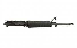 Aero Precision AR15 Complete Upper, 16" 5.56 Mid-Length Barrel with Pinned FSB, M4 Handguard - Anodized Black - APAR505631