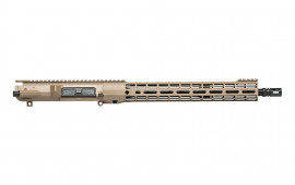 Aero Precision M5 16" .308 CMV Complete Upper Receiver with 15" ATLAS S-ONE Handguard - Cerakote FDE - APAR538115M22