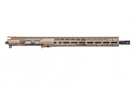 Aero Precision M4E1 Threaded 16" 5.56 M4 Complete Upper Receiver with 15" ATLAS R-ONE Handguard - Cerakote FDE - APAR700715M6