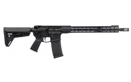Aero Precision M4E1 Threaded Complete Rifle, 16"5.56x45mm Mid-Length Barrel, SM15 M-LOK Handguard, MOE Grip & SL Stock - Black - APCR640438