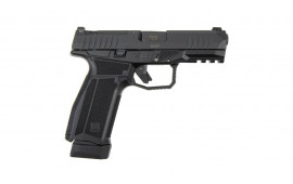 Arex Delta X 9mm Semi Automatic Pistol, Striker Fired, Optic Ready, 17rd and 19rd Magazines, 4" Barrel, Black Polymer Frame 602423