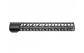 Battle Arms Development WORKHORSE 15" Free Float Rail M-LOK Handguard - Anodized Black - BAD-WH15-MLOK