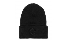 Classic Firearms Beanie - Black with Black Logo