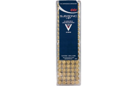 CCI 22 LR Ammunition - 40 gr Subsonic Hollow Point - CCI - 100 Rounds / Flat