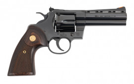 Colt Defense PYTHONBP4WTS Python .357MAG 4.25" Blued Walnut w/GOLD Medallion Revolver