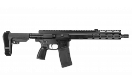 Foxtrot Mike 556 Gen 2 12.5" pistol w/ A2 Flash Hider, Folding Adapter with SBA3 Brace, Thril Grip- 1 Magazine - FM15-223-G2-12.5M-2FSF