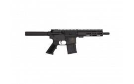 Great Lakes Firearms AR15 Pistol, .223 Wylde, 7.5" 4150 CRMOV Black Nitride Barrel, 7.125" M-LOK Rail, Pistol Buffer Tube, Black Cerakote Finish- GL15223P BLK