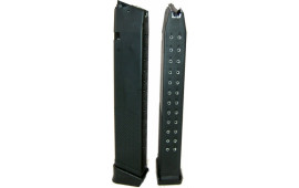 Glock Compatible .45 Cal 26 Rd Capacity Mag. Steel Lined and Reinforced Polymer Body After Market Mag