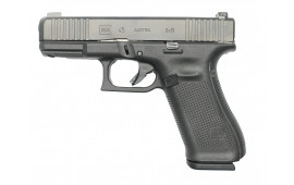 USED Glock 45 Gen 5 Semi-Auto 9x19mm Pistol, 4.02" Barrel,  1 - 17 Rd Mags, Front & Rear Serrations, nDLC Finish, Excellent Condition