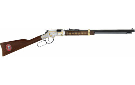 Henry Golden Boy Eagle Scout Tribute Edition 22 S/L/LR Rifle, 20" Octagon Blued Steel - H004ES