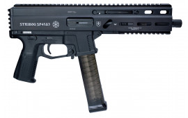 Global Ordnance Power Stribog SP45A3 8" Barrel 20 RD Mag Black