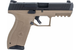 IWI US M9ORP17FD MASADA  9mm Luger 4.10" 17+1 Flat Dark Earth Flat Dark Earth Steel Slide Textured Black Polymer Grip