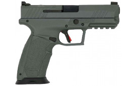 Tisas PX-9DNS PX-9 Gen 3 Semi-Auto Pistol, Platinum Grey Finish, 4.1" BBL, Optic Ready, Fiber Optic Front Sight,1-18 & 1-20 Round Mag