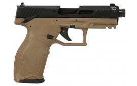 Taurus 1-2TX22141F TX22 Gen 2 .22 LR 4.6" Barrel 16/22rd Pistol - FDE/BLK