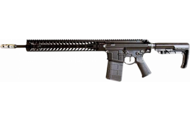 2A Armament XRC18SC15Black1 .308 Winchester 18" 6.75LB WT 15" Slant CUT M-Lok Rail