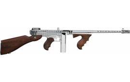 Kahr Arms T150DCRTS Thompson 1927A1 Delux Chrome Tiger Strip