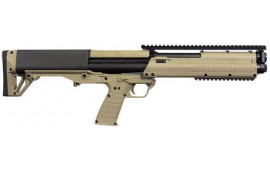 Kel-Tec KSGTAN KSG  Tan 12 Gauge 18.50" 3" 14+1 Tan Rec/Barrel Tan Polymer Fixed Stock & Grip