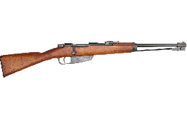 Italian M91 Carcano Cavalry Carbine - 17.5" Barrel 6.5 Carcano 6 Rd Capacity- NRA Surplus Good to Very Good Cracked Stock Condition - C&R Eligible. 
