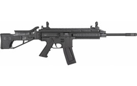 Blue Line Solutions / Mauser M-15 Semi-Automatic Rifle 16.5" Barrel .22LR 22 Round Mag, Side Folding Stock W / Adjustable Riser, Black  - Mfg #4150013