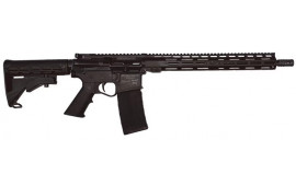 Plum Crazy Semi-Auto 5.56 NATO AR-15 Rifle, 16" 1:8 Twist, 15" M-LOK Rail, 6 Position Stock, A2 Grip, 30 Rd Mag - Black - PlumCrazy, ETAGPCG2556ML15C