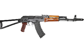 Riley Defense AK-74 Semi-Automatic Rifle 16" Barrel 5.45x39 30rd - Side Folding Stock W/ Teak Wood Furniture - RAK74-C-SF