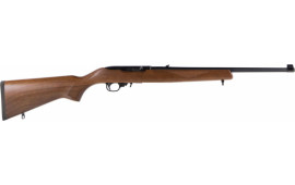 Ruger 1102 10/22 Sporter 22 LR Caliber with 10+1 Capacity, 18.50" Barrel, Satin Black Metal Finish & American Walnut Stock (Full Size)